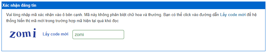 xác nhận đăng tin xác nhận đăng tin